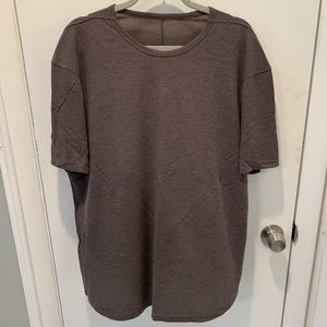 lululemon Waffle Knit gray shirt